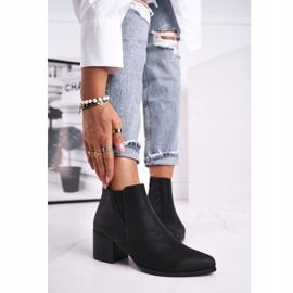 Bottes Femme Sergio Leone Jodhpur bottes Eco Nubuck Noir BT621 1
