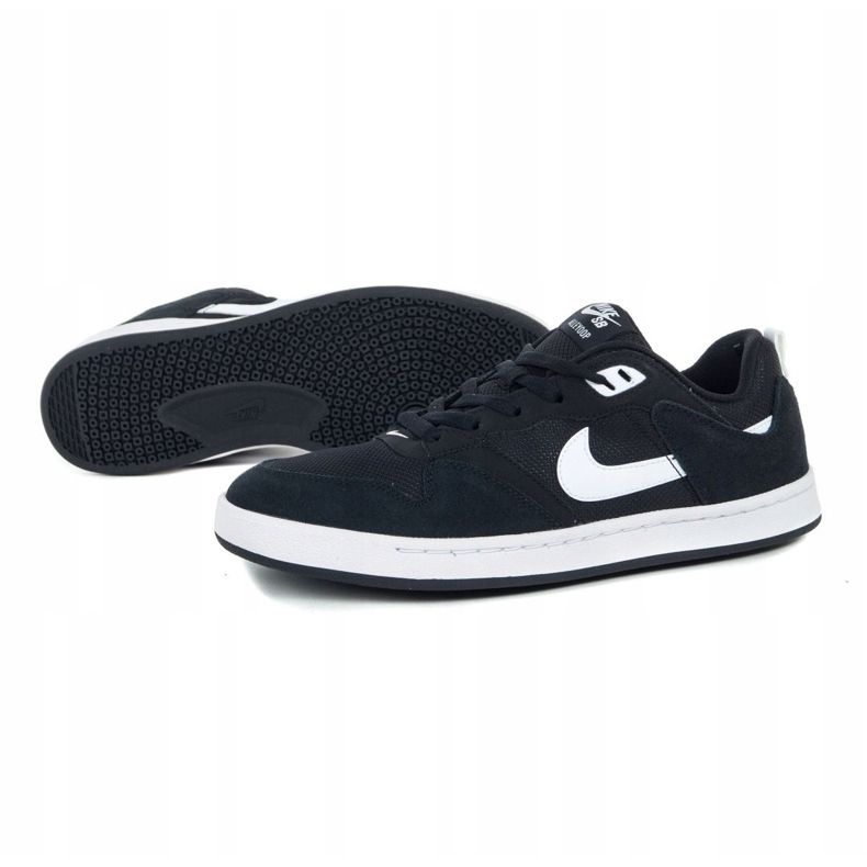Chaussures Nike Sb Alleyoop M CJ0882-001 blanc noir 1