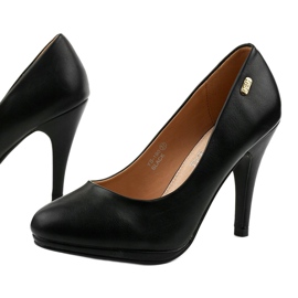 Escarpins noirs classiques YS-190 le noir 1