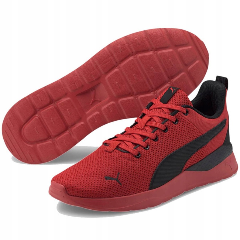 Puma Anzarun Lite M 371128 11 chaussures noir rouge 1