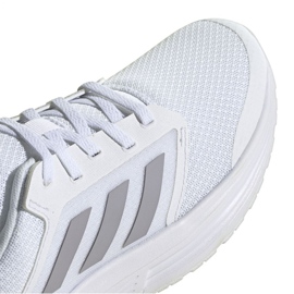 Chaussures de course Adidas Galaxy 5 W FW6126 blanche gris 1