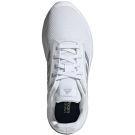 Chaussures de course Adidas Galaxy 5 W FW6126 blanche gris 2