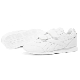 Reebok Royal Cljog 2 Jr V70472 blanche rouge 1