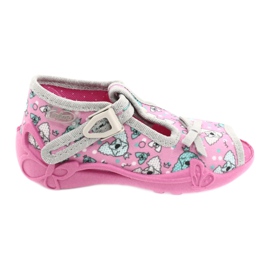 Chaussures enfant Befado 213P120 rose argent gris 2 Chaussures enfant Befado 213P120 rose argent gris 2