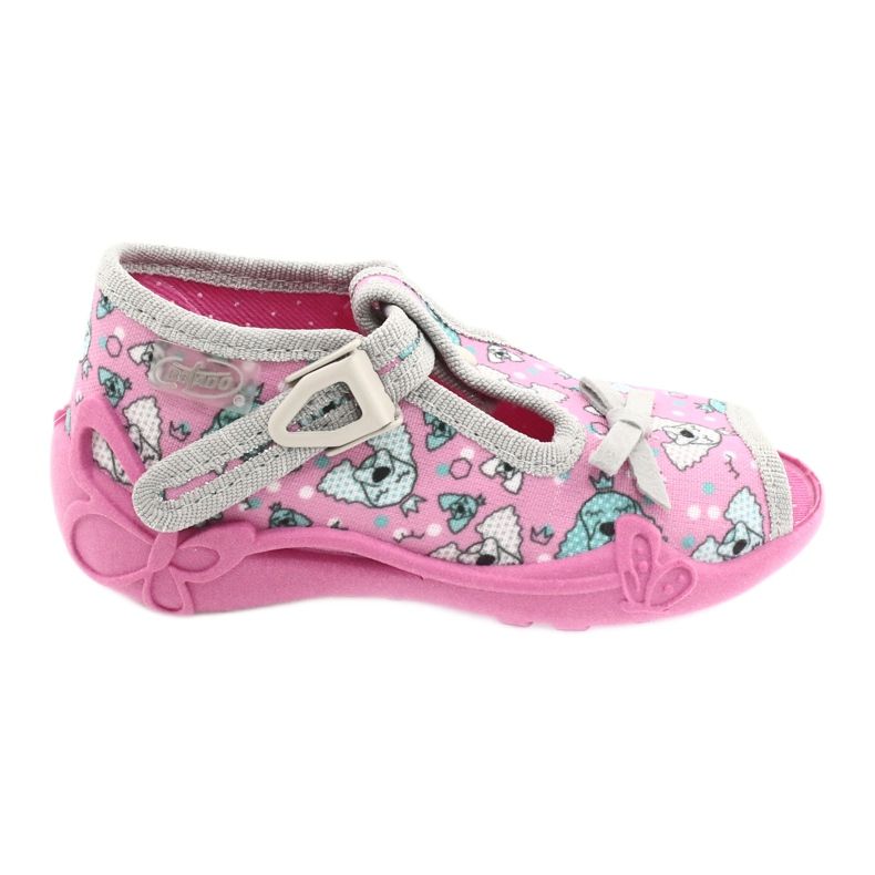 Chaussures enfant Befado 213P120 rose argent gris 2 Chaussures enfant Befado 213P120 rose argent gris 2