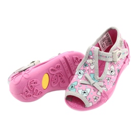 Chaussures enfant Befado 213P120 rose argent gris 5 Chaussures enfant Befado 213P120 rose argent gris 5
