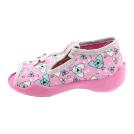Chaussures enfant Befado 213P120 rose argent gris 3 Chaussures enfant Befado 213P120 rose argent gris 3