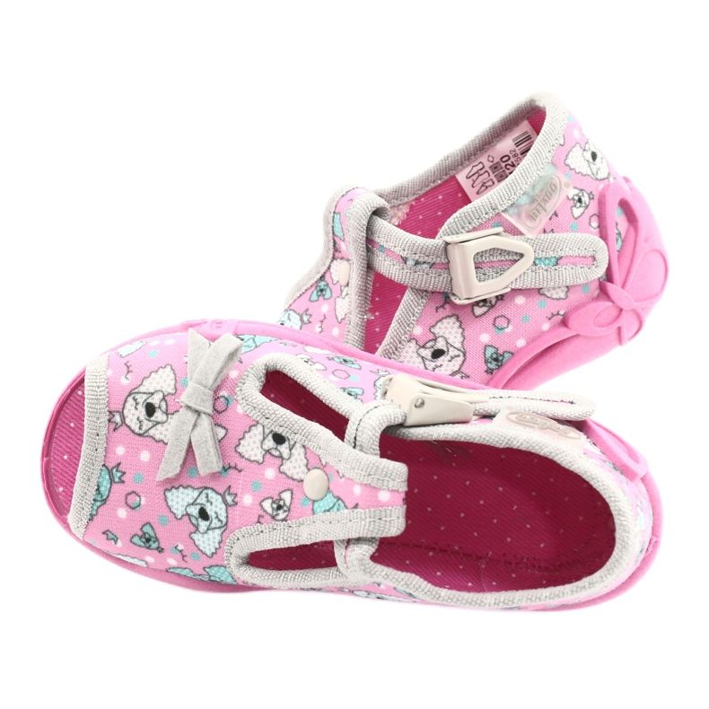 Chaussures enfant Befado 213P120 rose argent gris 6 Chaussures enfant Befado 213P120 rose argent gris 6