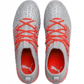 Chaussures de foot Puma Future 4.3 Netfit Fg Ag 105612 01 multicolore gris 1
