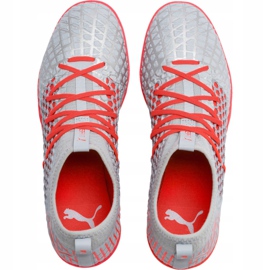 Chaussures de foot Puma Future 4.3 Netfit Tt 105685 01 multicolore gris 1