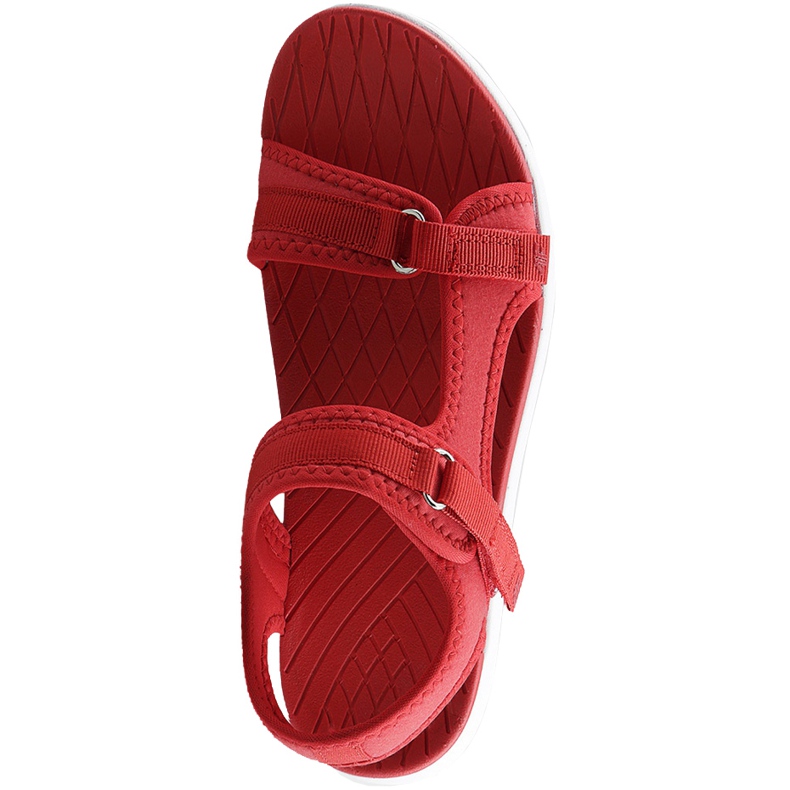 Sandales femme rouge 4F H4L20 SAD001 62S 1