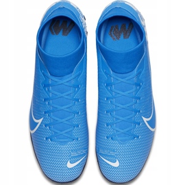 Chaussure de football Nike Mercurial Superfly 7 Academy Tf AT7978 414 multicolore bleu 1