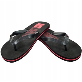 Chaussons homme 4F rouge H4L18 KLM001 le noir 1