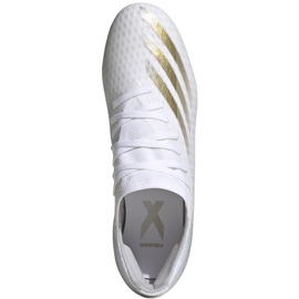 Chaussures de foot Adidas X GHOSTED.3 Mg FW3543 blanc blanc 1