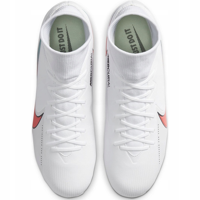 Chaussure de football Nike Mercurial Superfly 7 Academy FG / MG AT7946 163 blanc blanc 1