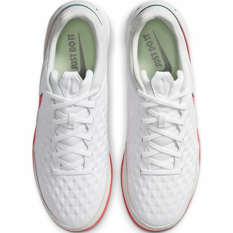Nike Tiempo Legend 8 Academy Ic AT6099 163 chaussures de football blanc blanc 1
