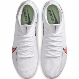 Chaussure de football Nike Mercurial Superfly 7 Pro Fg AT5382 163 blanche blanche 1