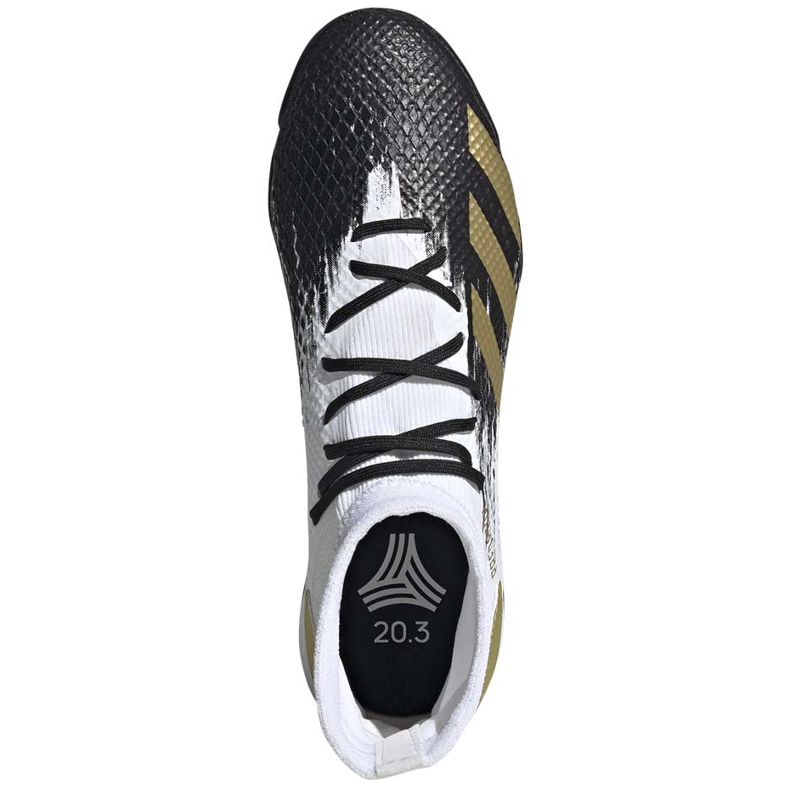 Chaussures de foot Adidas Predator 20.3 Tf FW9191 blanche 1