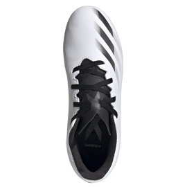 Chaussures de foot Adidas X GHOSTED.4 FxG Junior FW6798 blanc blanc 1