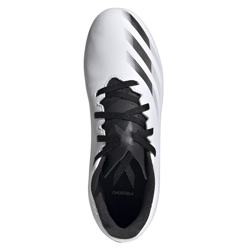 Chaussures de foot Adidas X GHOSTED.4 FxG Junior FW6798 blanc blanc 1