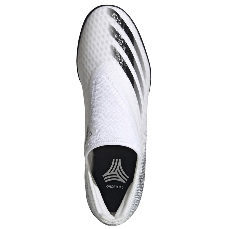 Chaussures de foot Adidas X GHOSTED.3 Ll Tf EG8158 blanche blanche 1