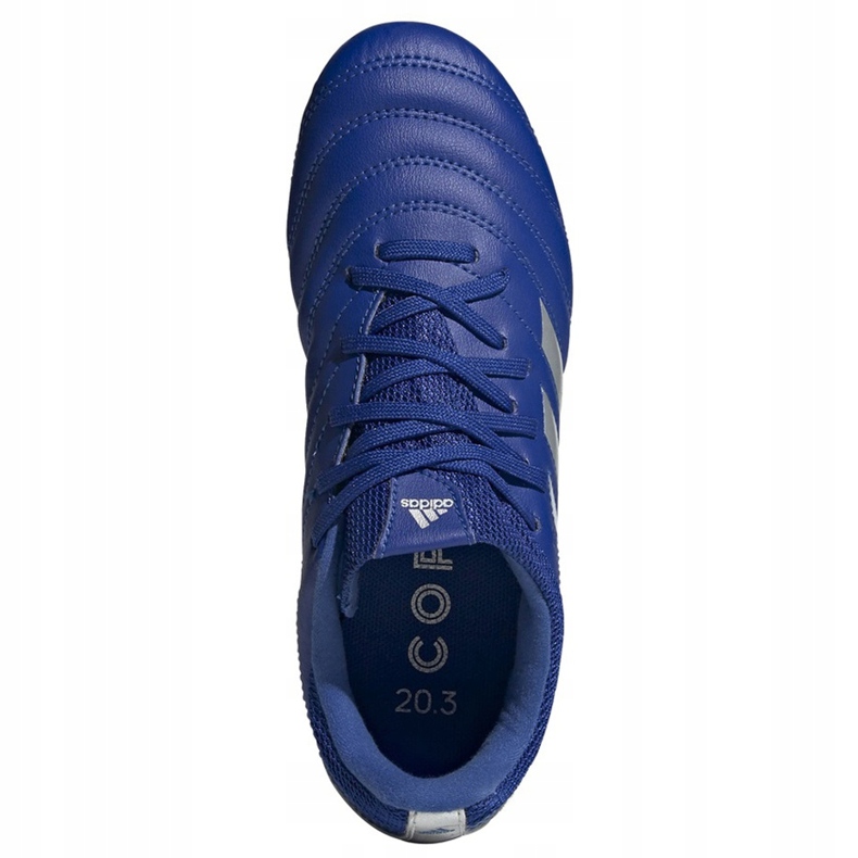 Chaussures de football Adidas Copa 20.3 Fg Junior EH1810 bleu bleu 1 Chaussures de football Adidas Copa 20.3 Fg Junior EH1810 bleu bleu 1