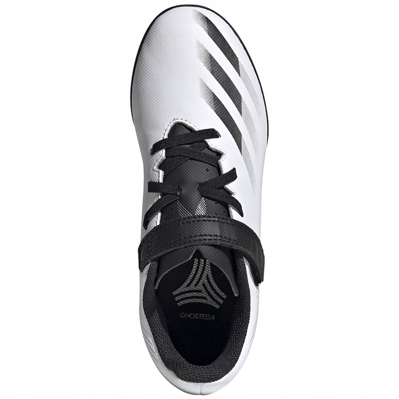 Chaussures de foot Adidas X GHOSTED.4 H&amp;L Tf Junior FW9573 blanc blanc 1