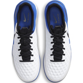 Nike Tiempo Legend 8 Academy IC AT6099 104 chaussures de football blanche 1