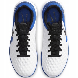 Nike Tiempo Legend 8 Academy Ic Junior AT5735 104 chaussures de football blanc 1