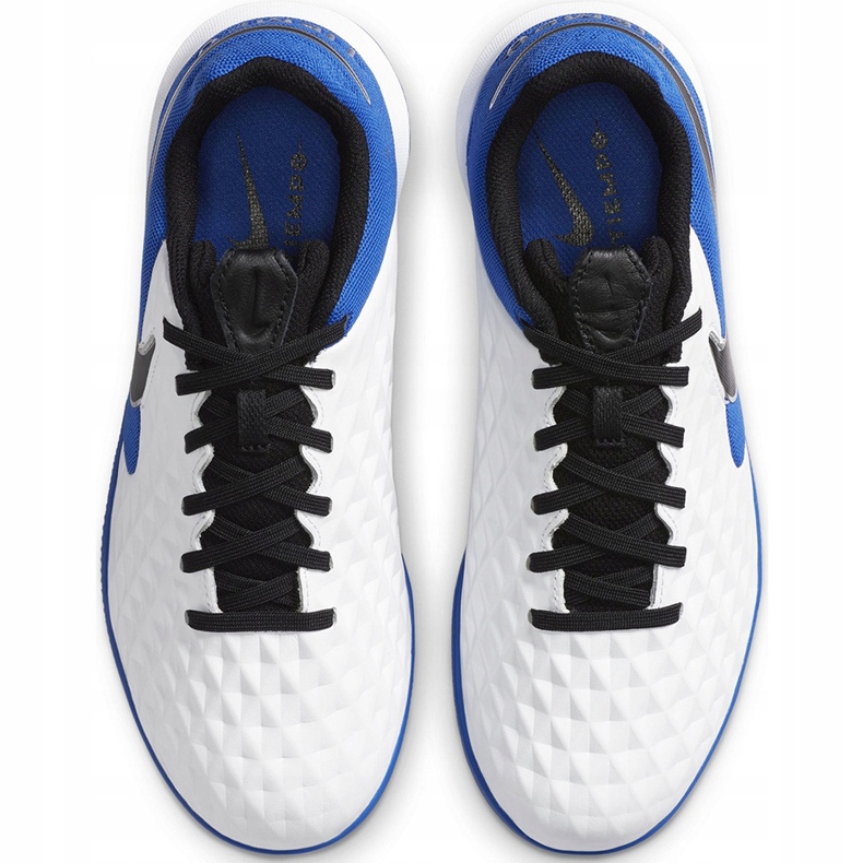Nike Tiempo Legend 8 Academy Ic Junior AT5735 104 chaussures de football blanche 1