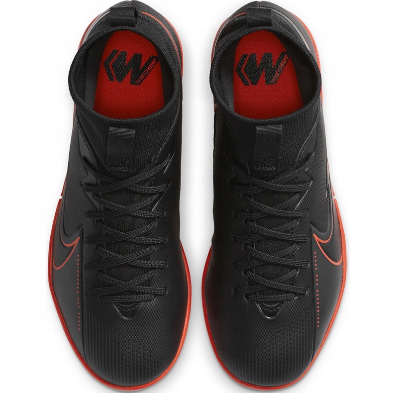 Chaussure de football Nike Mercurial Superfly 7 Academy Ic Junior AT8135 060 le noir le noir 1