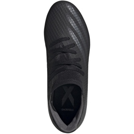 Chaussures de foot Adidas X GHOSTED.3 Fg Junior FW3545 le noir le noir 1 Chaussures de foot Adidas X GHOSTED.3 Fg Junior FW3545 le noir le noir 1