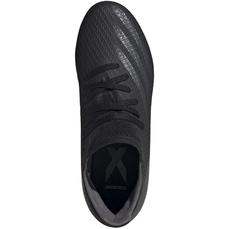 Chaussures de foot Adidas X GHOSTED.3 Fg Junior FW3545 noir noir 1