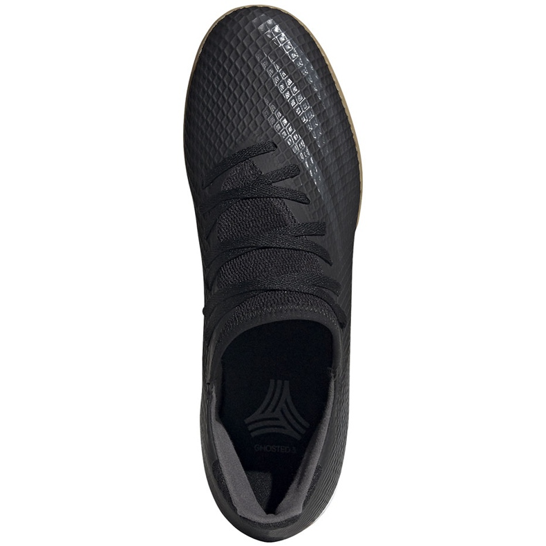 Adidas X GHOSTED.3 In FW3544 chaussures de football noir noir 1