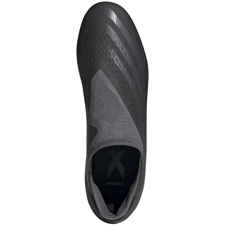 Chaussures de foot Adidas X GHOSTED.3 Ll Fg FW3541 noir noir 1