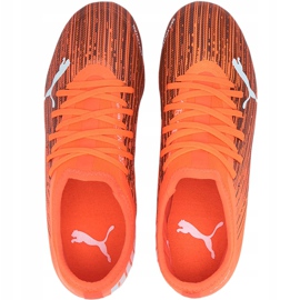 Chaussures de foot Puma Ultra 3.1 Fg Ag Junior 106098 01 orange orange 1