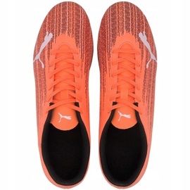 Chaussures de football Puma Ultra 4.1 Fg Ag 106092 01 orange orange 2