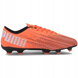 Chaussures de football Puma Ultra 4.1 Fg Ag 106092 01 orange orange 1