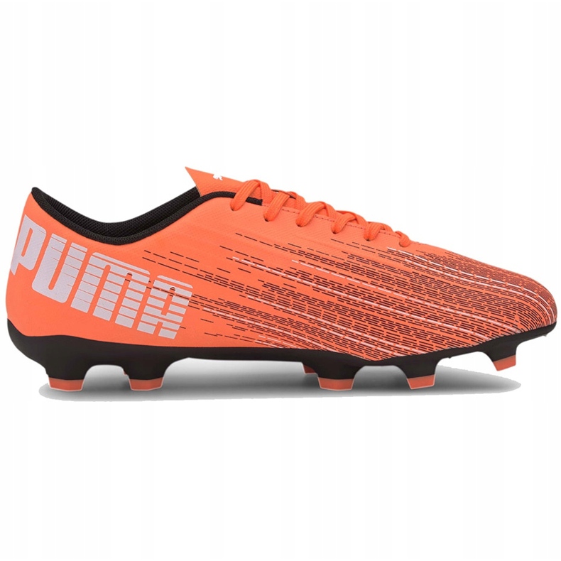 Chaussures de football Puma Ultra 4.1 Fg Ag 106092 01 orange orange 1