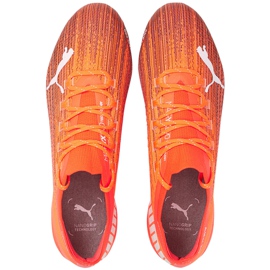Chaussures de football Puma Ultra 1.1 Fg Ag 106044 01 orange orange 2