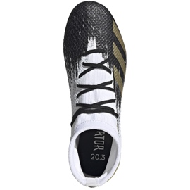 Chaussures de foot Adidas Predator 20.3 Fg FW9196 blanc 1