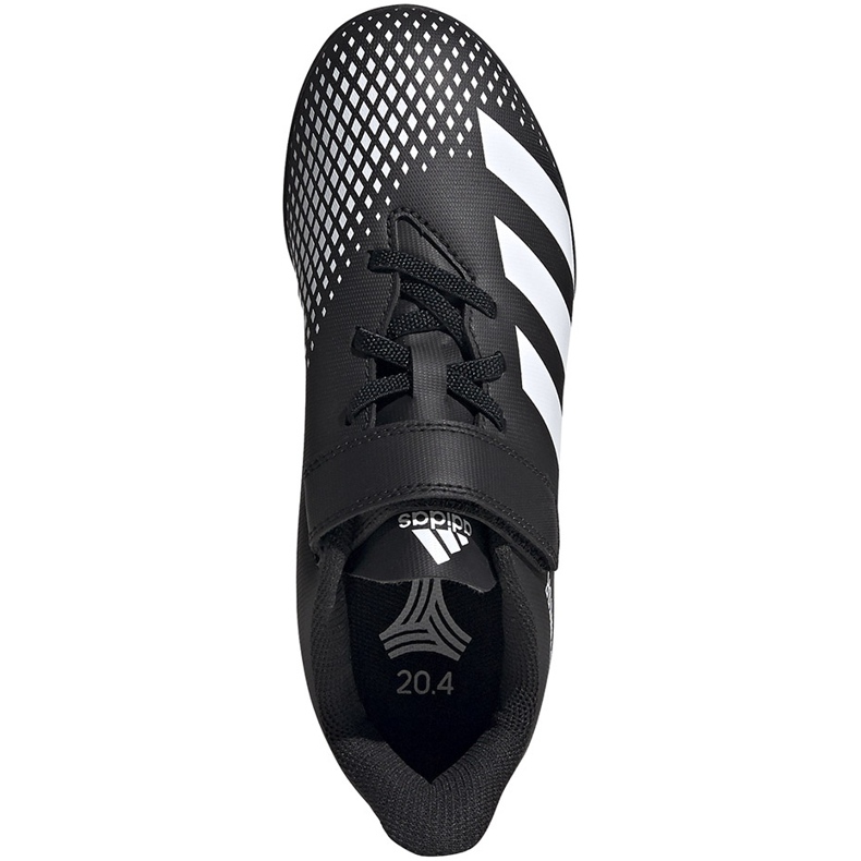 Chaussures de foot Adidas Predator 20.4 H&amp;L Tf Jr FW9225 noir noir 1