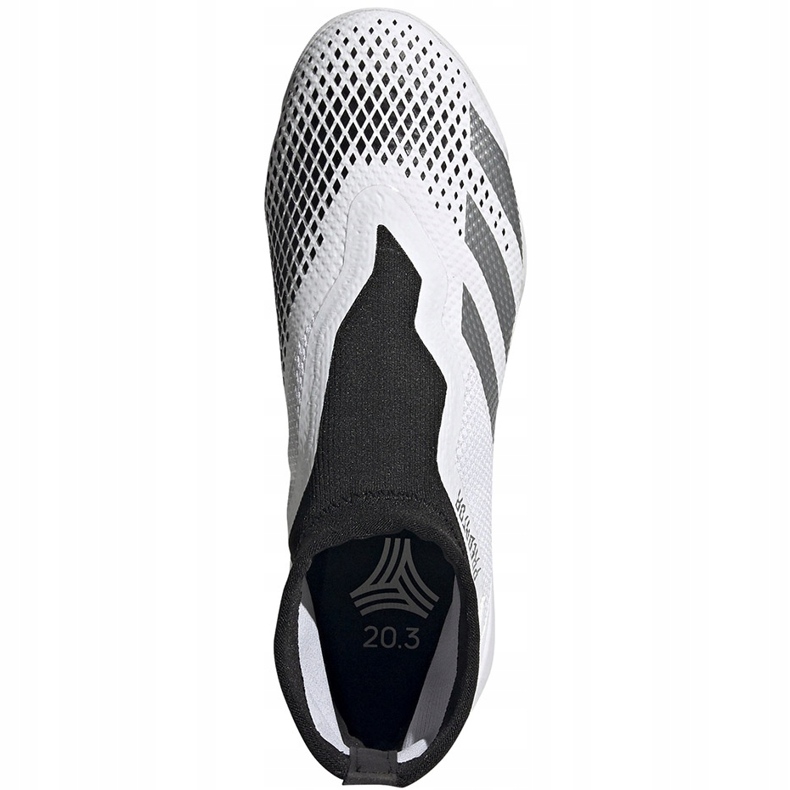 Adidas Predator 20.3 Ll In FW9195 chaussures de football blanc 1