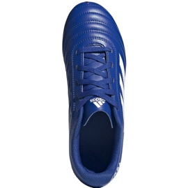 Chaussures de football Adidas Copa 20.4 Fg Junior EH1813 bleu bleu 1