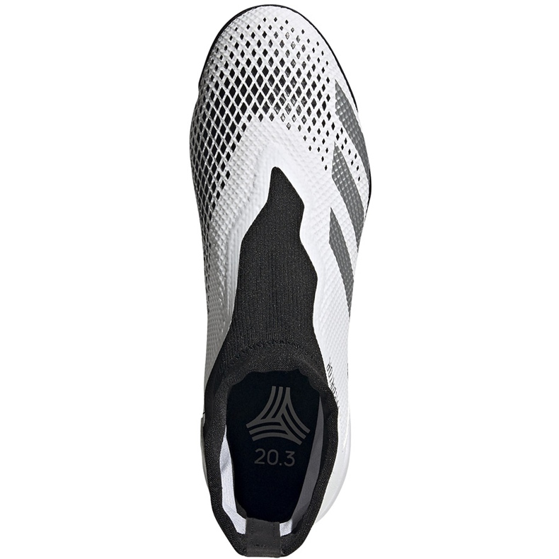 Chaussures de foot Adidas Predator 20.3 Ll Tf FW9193 blanc 1