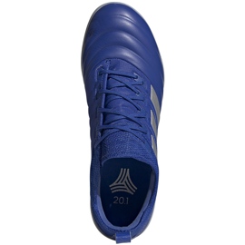 Chaussures de foot Adidas Copa 20.1 Tf EH0893 bleu bleu 1