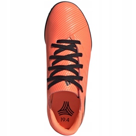 Adidas Nemeziz 19.4 Tf Jr orange EH0503 chaussures de football 1 Adidas Nemeziz 19.4 Tf Jr orange EH0503 chaussures de football 1