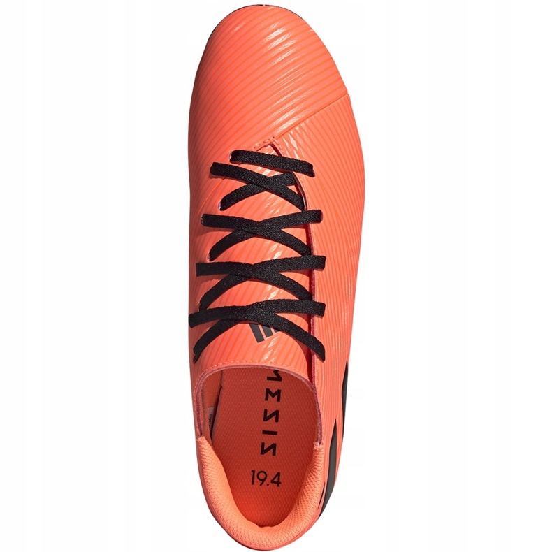 Adidas Nemeziz 19.4 FxG chaussures de football orange EH0302 1