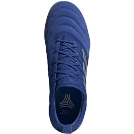 Adidas Copa 20.1 In EH0889 chaussures de football bleu bleu 1