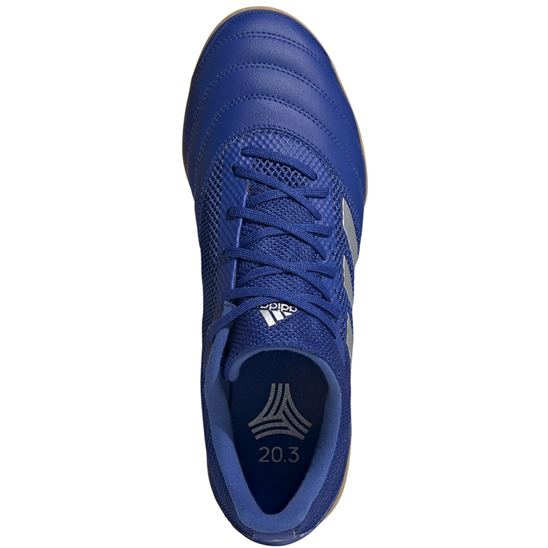 Chaussures de foot Adidas Copa 20.3 In Sala EH1492 bleu bleu 1 Chaussures de foot Adidas Copa 20.3 In Sala EH1492 bleu bleu 1